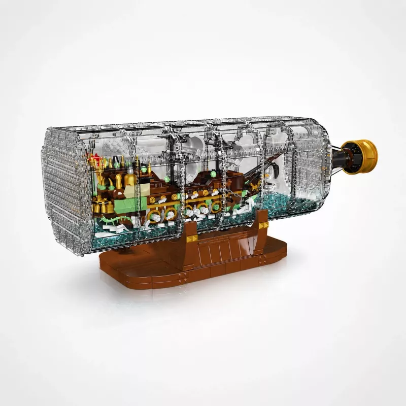 MOULD KING 10067 Flying Dutchman Ship-in-a-Bottle Σετ κατασκευής (2499 τεμ.)