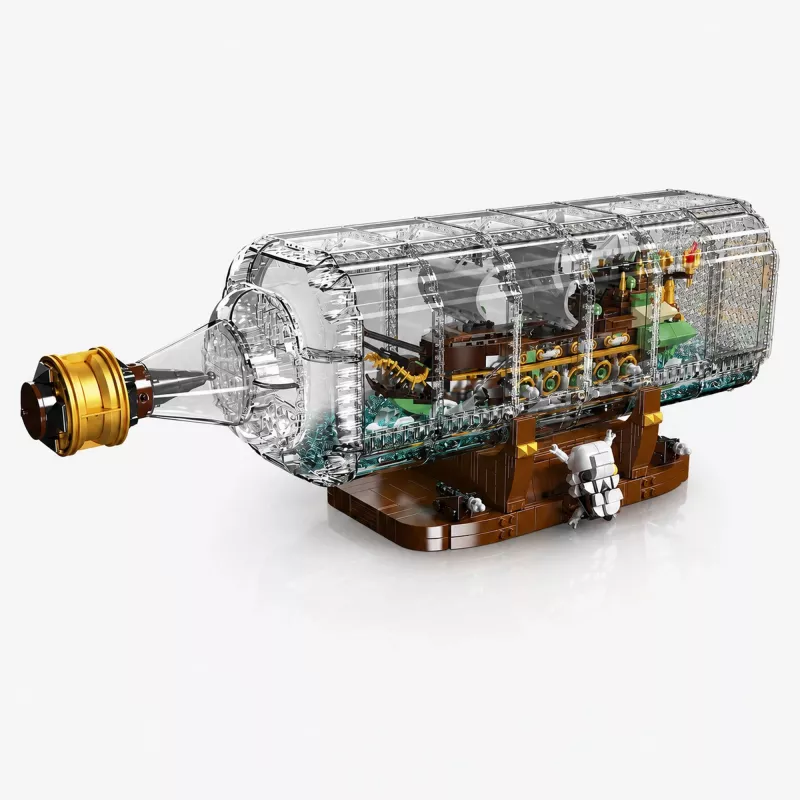 MOULD KING 10067 Flying Dutchman Ship-in-a-Bottle Σετ κατασκευής (2499 τεμ.)