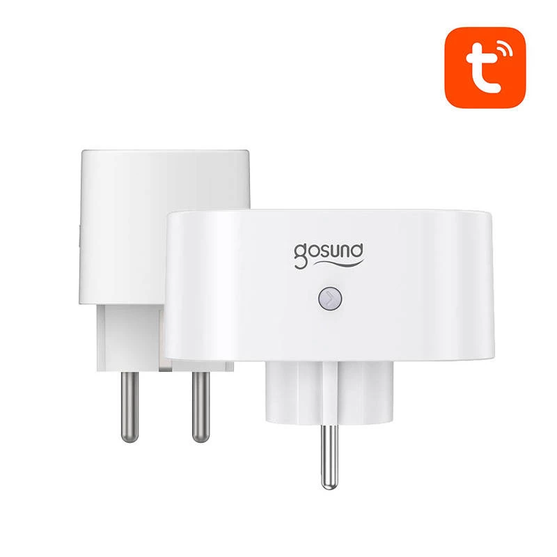 Gosund SP211 Dual Smart Plug WiFi (συσκευασία 2 τεμ.) 3500W Tuya
