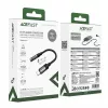 Acefast USB-C σε 3,5 mm J12 Προσαρμογέας ήχου μαύρος