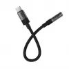 Acefast USB-C σε 3,5 mm J12 Προσαρμογέας ήχου μαύρος