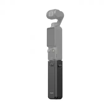 TELESIN 5000mAh Λαβή μπαταρίας powerbank για DJI Osmo Pocket 3 / 4, USB-C, μαύρη