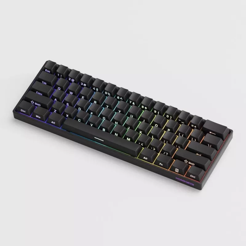 Akko FUN60 PRO μηχανικό πληκτρολόγιο USB-C μαύρο 61 πλήκτρα