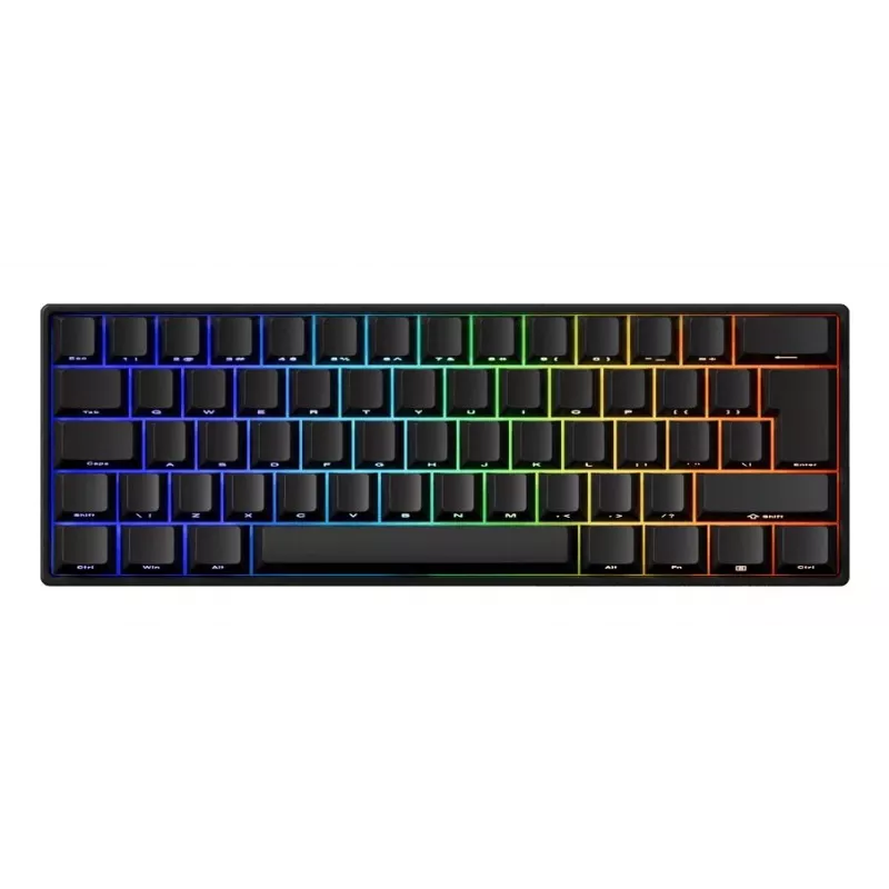Akko FUN60 PRO μηχανικό πληκτρολόγιο USB-C μαύρο 61 πλήκτρα