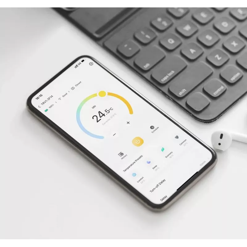 Imou Zigbee έξυπνη θερμοστατική βαλβίδα καλοριφέρ IOT-TRV1-EU