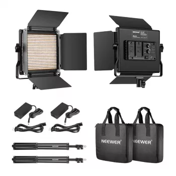 NEEWER 660 Bi-Color LED Video Light Kit (2 λάμπες, 40W, 3200-5600K)