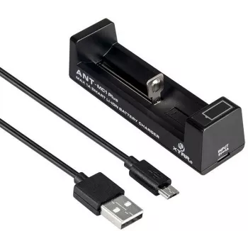 XTAR ANT MC1+ Micro USB Φορτιστής μπαταριών Li-Ion για 18650