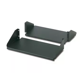 APC Fixed Shelf - 250 lbs (113 kg) - 19 ίντσες 1U - Μαύρο
