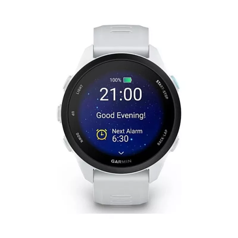 Garmin Forerunner 170 Whitestone με Λουράκι Whitestone/Cloud Blue