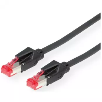 Draka Comteq S/FTP Καλώδιο Patch Cat6 10m - 15m - RJ-45 - RJ-45 - Μαύρο