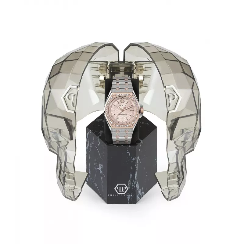 Philipp Plein Γυναικείο Ρολόι PWJAA1323 38mm - The $kull Queen Kollektion