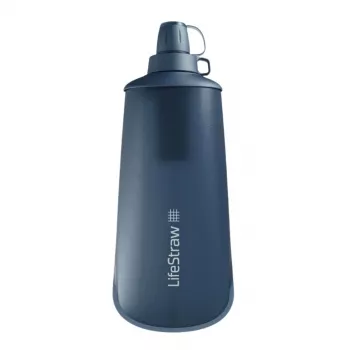 LifeStraw Peak Series Πτυσσόμενο Μπουκάλι Φίλτρου Squeeze, 1 L, Mountain Blue