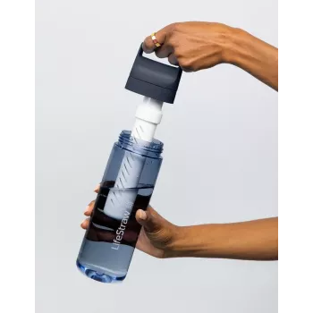 LifeStraw Go 2.0 Μπουκάλι Φίλτρου Νερού 22 oz (650 ml) - Ροζ Ανθός Κερασιάς