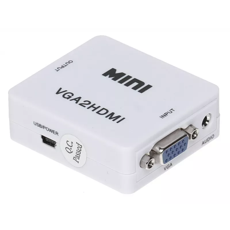 DELTA VGA+AU/HDMI-ECO Μετατροπέας VGA σε HDMI με Ήχο