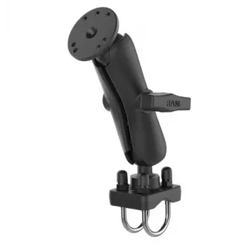 RAM MOUNTS C Size Medium Double Socket Arm, Μαύρο, 5,69 inch Συνολικό Μήκος