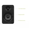 KANTO AUDIO YUP4 Παθητικό Ηχείο Ραφιέρας - Μαύρο (Ζεύγος)