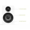 KANTO AUDIO YUP4W Παθητικό Ηχείο Ραφιέρας Ζεύγος - Λευκό