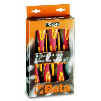 BETA Σετ μονωμένων κατσαβιδιών 1000V