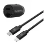 CELLY CCMINILIGHT – φορτιστής αυτοκινήτου USB-C + καλώδιο USB-C σε Lightning 20W [PRO POWER]