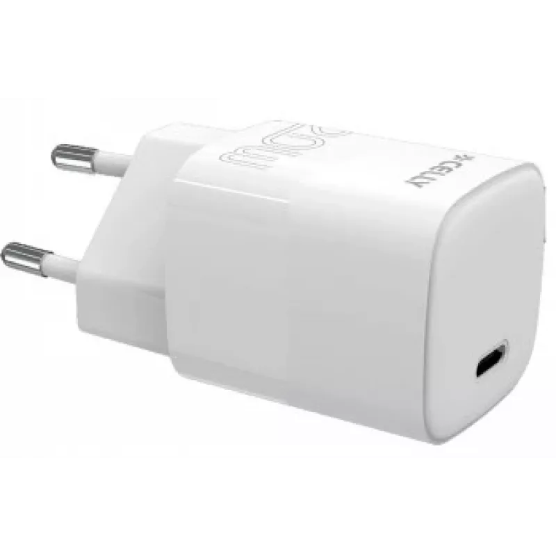 CELLY TC1USBC20WEVOWH τροφοδοτικό USB-C 20W λευκό