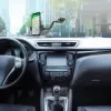 CELLY Mountflex Plus βάση αυτοκινήτου παρμπρίζ / ταμπλό, μακρύς λαιμός - μαύρο