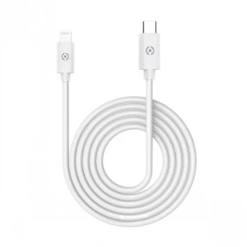 CELLY καλώδιο Lightning σε USB-C 60W - 1,2m λευκό MFi πιστοποιημένο