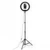 CELLY Ring Professional τρίποδο με φως - 160 cm, LED ring light 10 ιντσών, τροφοδοσία USB, μαύρο