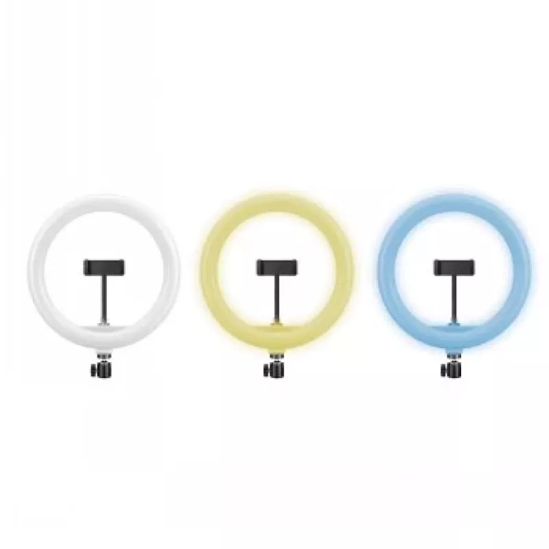 CELLY Ring Professional τρίποδο με φως - 160 cm, LED ring light 10 ιντσών, τροφοδοσία USB, μαύρο