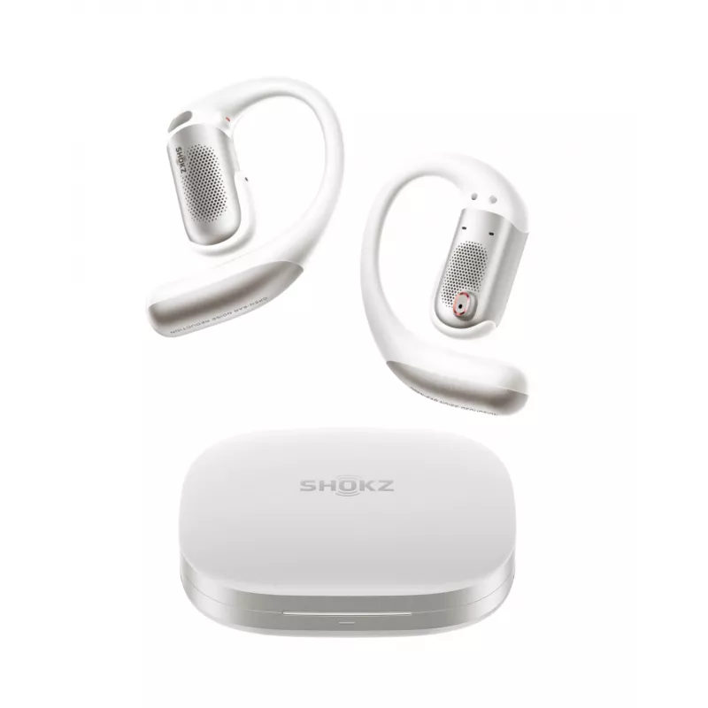 Shokz OpenFit Pro Ακουστικά Open-Ear, Λευκό