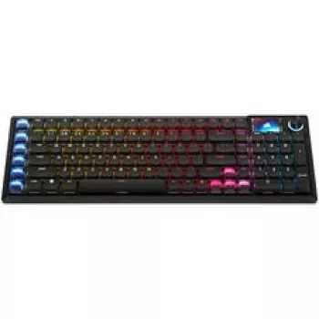Corsair Vanguard Air 99 Ασύρματο Πληκτρολόγιο Gaming, Optical-Mechanical, Low Profile, 8K Polling, DE Layout - Μαύρο