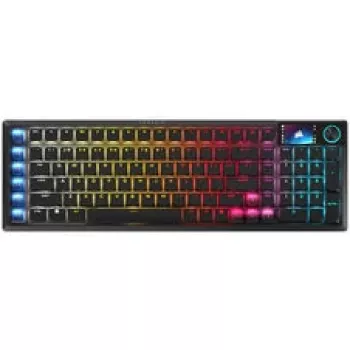 Corsair Vanguard Air 99 Ασύρματο Πληκτρολόγιο Gaming, Optical-Mechanical, Low Profile, 8K Polling, DE Layout - Μαύρο