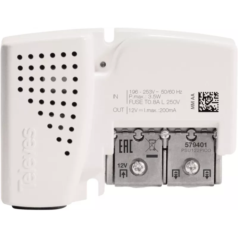 Televes Picokom 2S Τροφοδοτικό 12V 200mA 579401