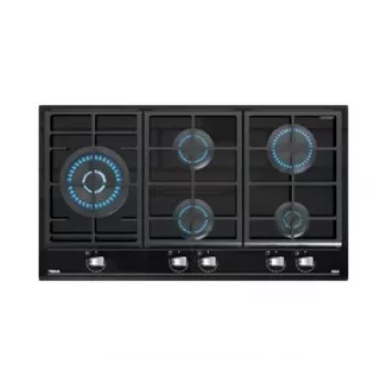 TEKA GZC 95320 XBC BK Εστία υγραερίου, 5 καυστήρες, Μαύρο, Εντοιχιζόμενη