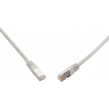 SOLARIX CAT.6A S/FTP Καλώδιο Ethernet Patch 0,5m Γκρι