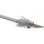 SOLARIX RJ45 Cat.5e UTP Pass-Through Connector SXRJ45-5E-UTP-EASY (100 τεμ.)