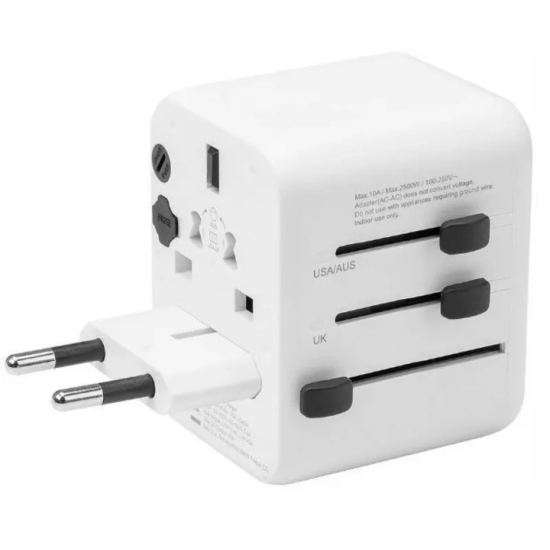 Tactical PTP Travel 12W Adapter Λευκό
