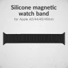 Mobilize λουράκι σιλικόνης - μαγνητικό - για Apple 42/44/45/49mm - μαύρο