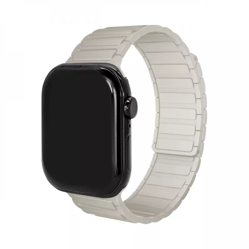 Mobilize λουράκι σιλικόνης - μαγνητικό - για Apple 38/40/41 mm - Starlight