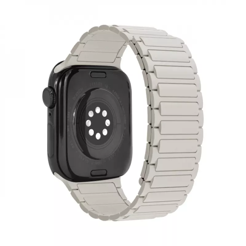 Mobilize λουράκι σιλικόνης - μαγνητικό - για Apple 38/40/41 mm - Starlight