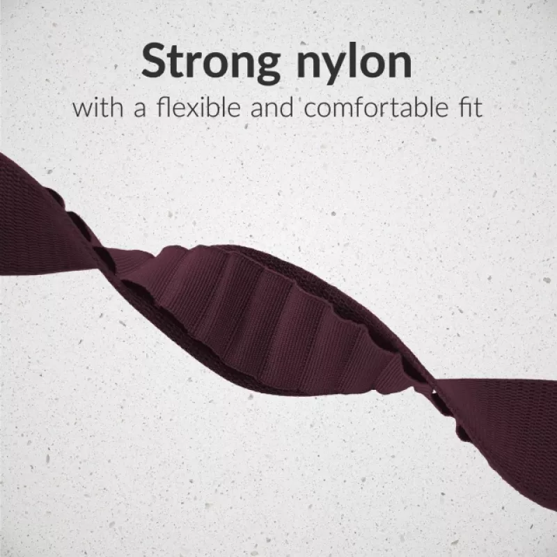 Mobilize Nylon Watch Band - Alpine - Titanium Connector - για Apple 38/40/41mm - Bordeaux
