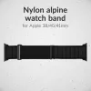 Mobilize Nylon Watch Band - Alpine - Black Connector - για Apple 38/40/41mm - μαύρο