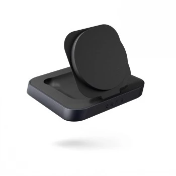 ZENS Magnetic Nightstand Charger - Βάση Ασύρματης Φόρτισης 20W για iPhone και AirPods (Μαύρο)