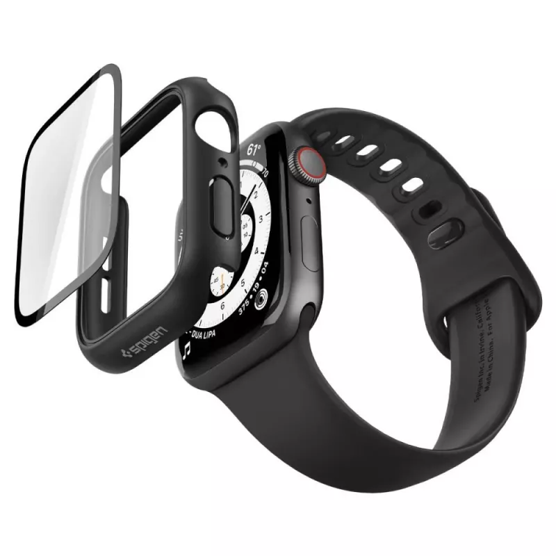 Spigen Thin Fit 360 Apple Watch 4 / 5 / 6 / SE 1 / 2 / 3 (44 mm) Μαύρο
