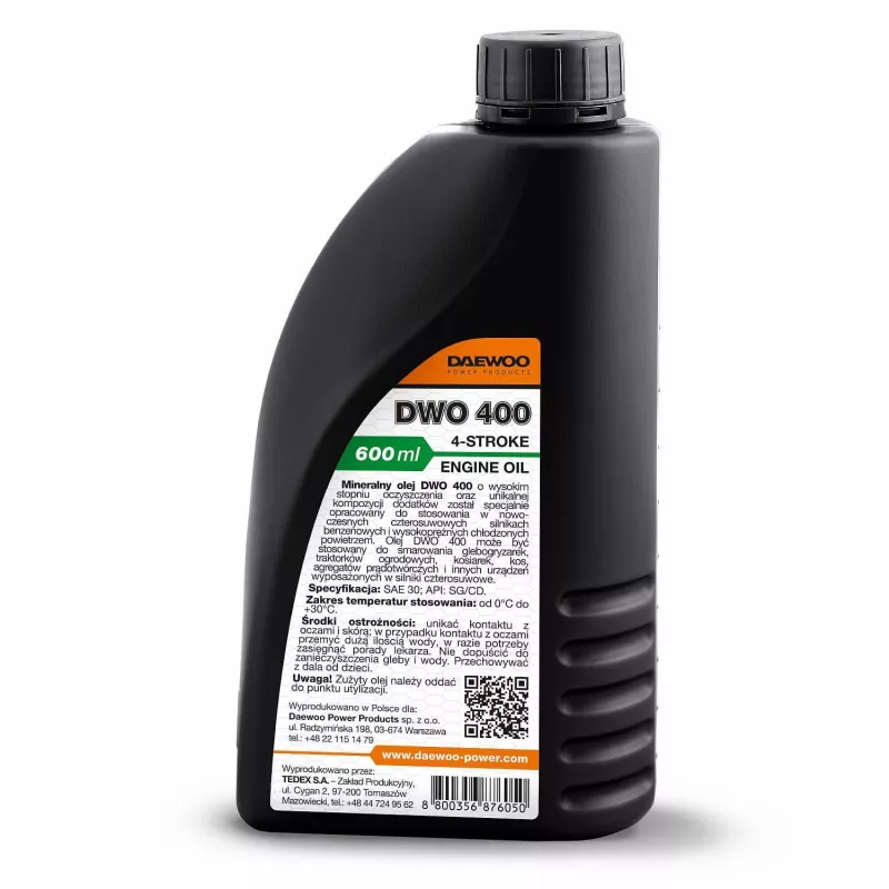 DAEWOO POWER PRODUCTS λάδι γεννήτριας SAE 10W-30 DWO 400 API SG/CD 1L