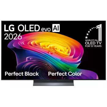 LG OLED55C61LA 55 ίντσες 4K OLED evo Smart TV, webOS, Μαύρο