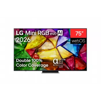 LG 75MRGB87B3B 4K QNED Mini LED Smart TV 75 ιντσών