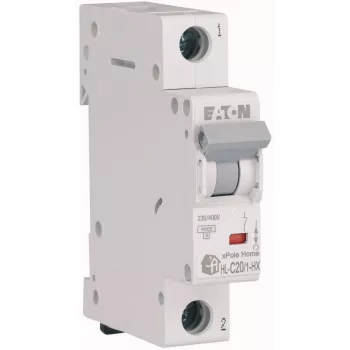 EATON HN-C20/1 Μικροαυτόματος Διακόπτης MCB 20A 1-Πολικός Καμπύλη C 6kA 1 Module