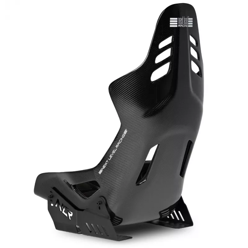 Next Level Racing ES3 Elite Sim Racing Κάθισμα, Full Carbon Fibre Edition, Μαύρο