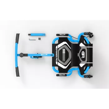 EzyRoller Spinner Pro X Ποδήλατο-Καρτ με 360° Περιστροφή, Μπλε, 10+ ετών