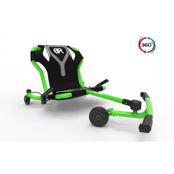 EzyRoller Spinner Pro X Πράσινο 360° Ποδήλατο-Καρτ για Παιδιά από 10 ετών